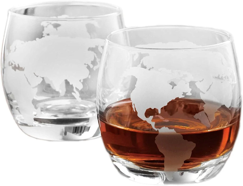 Handmade Whiskey Decanter Set with 2 Glasses and Funnel L231