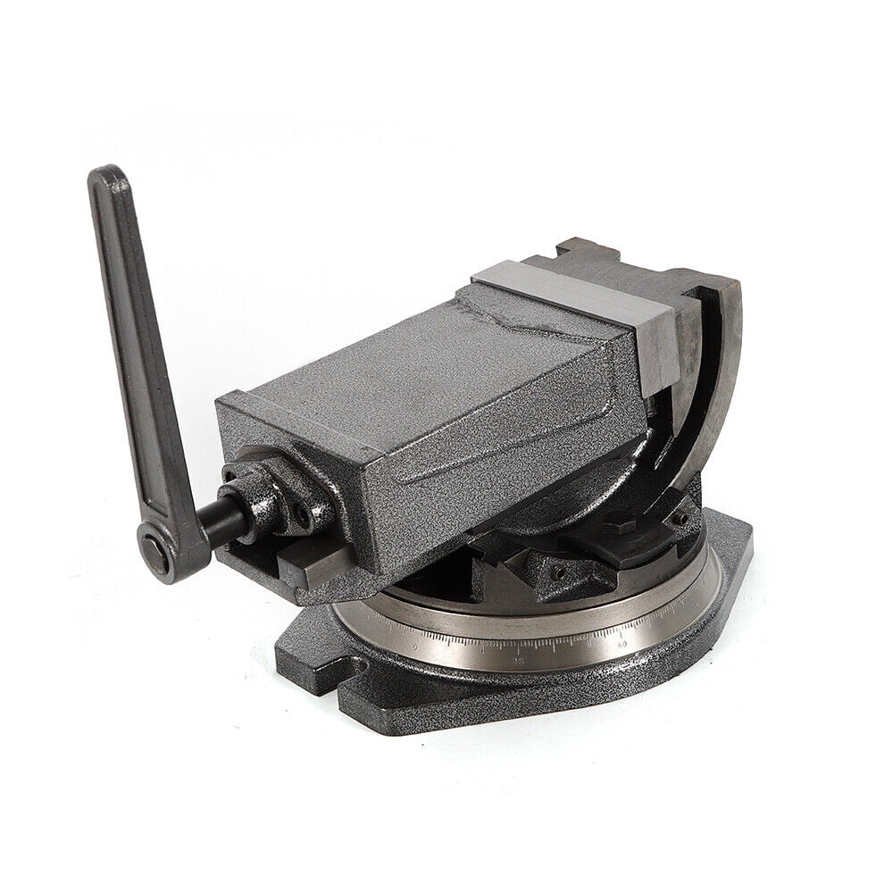 5" Precision Milling Vise 2Way Clamp Machine Accessory Set 90º Tilting with Swivel Base U9120
