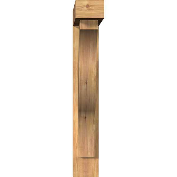 5 1/2x22W x 24x22D x 36x22H Western Red Cedar Bracket F42644
