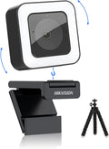 2K HD Webcam with Light Microphone, Autofocus, 30fps Type C USB2.0, with Tripod Q49204