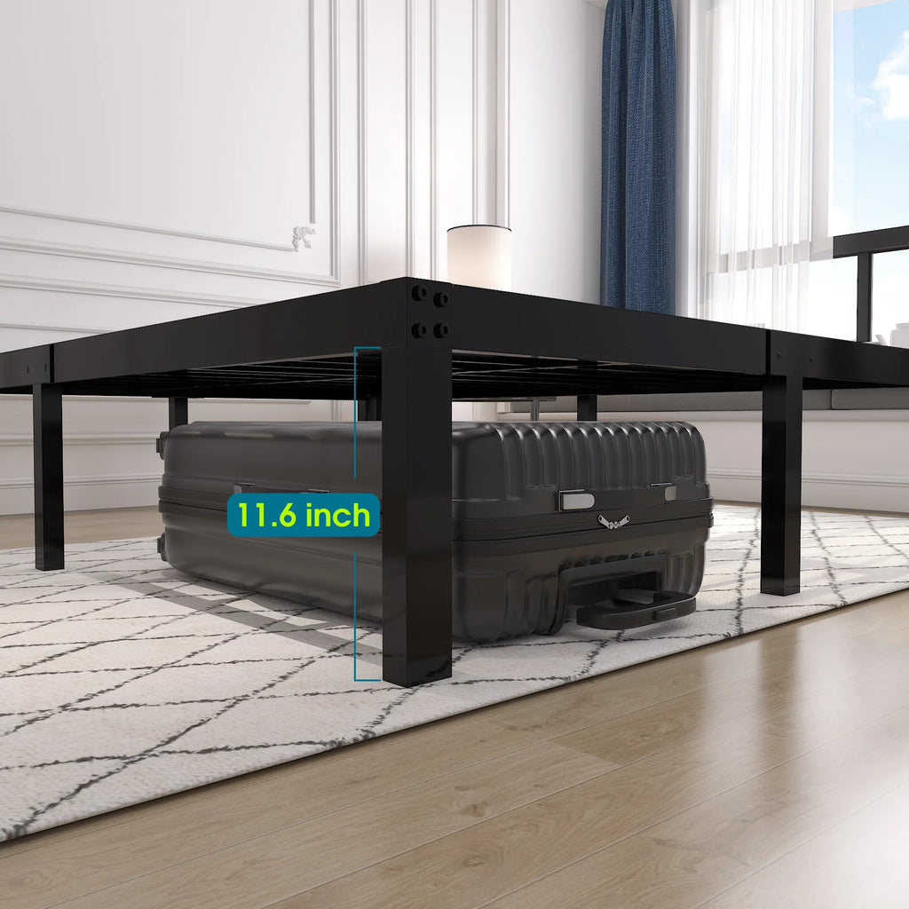 Queen Heavy Duty Metal Platform Bed Frame P1791