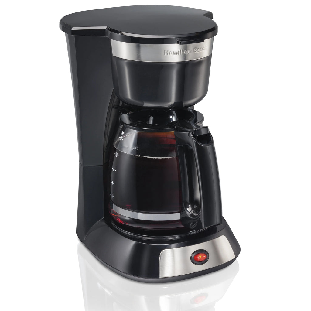 12 Cup Coffee Maker, 96 fl oz, Stainless Steel R203