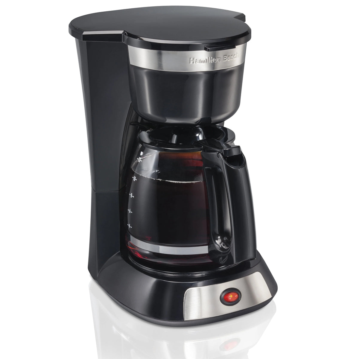 12 Cup Coffee Maker, 96 fl oz, Stainless Steel R203