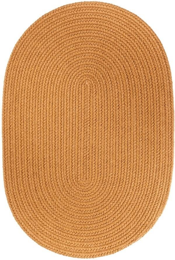 Oval Gold Rug V642406