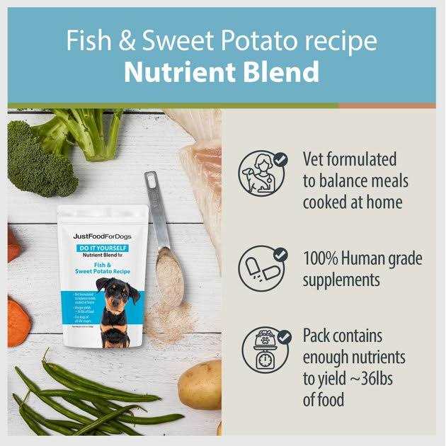 DIY Nutrient Blend for Homemade Dog Food E48533