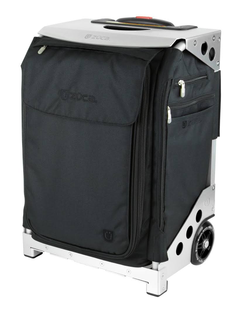 Black Artist Insert Bag with Silver Frame and Utility Pouch M664748