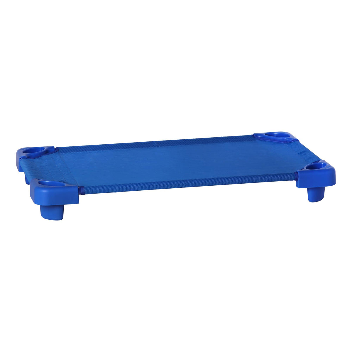 Blue Stackable Daycare Cot Set of 6 H835