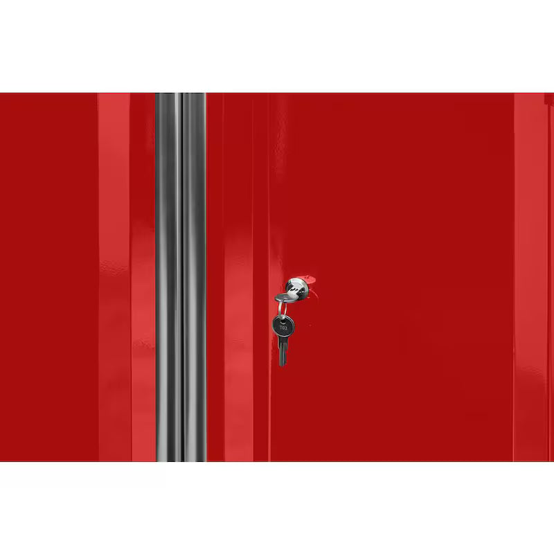 24-Gauge Steel 2-Door Garage Base Cabinet in Red Y520