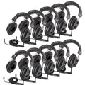 Switchable Stereo Mono Headphones 10-Pack H637