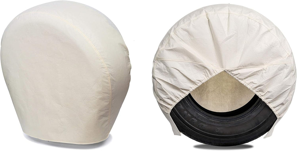 Heavy Duty Thicken Tire Covers for RV Wheel, 4 Pack, for Diameter 27"-29", Charcoal Z770