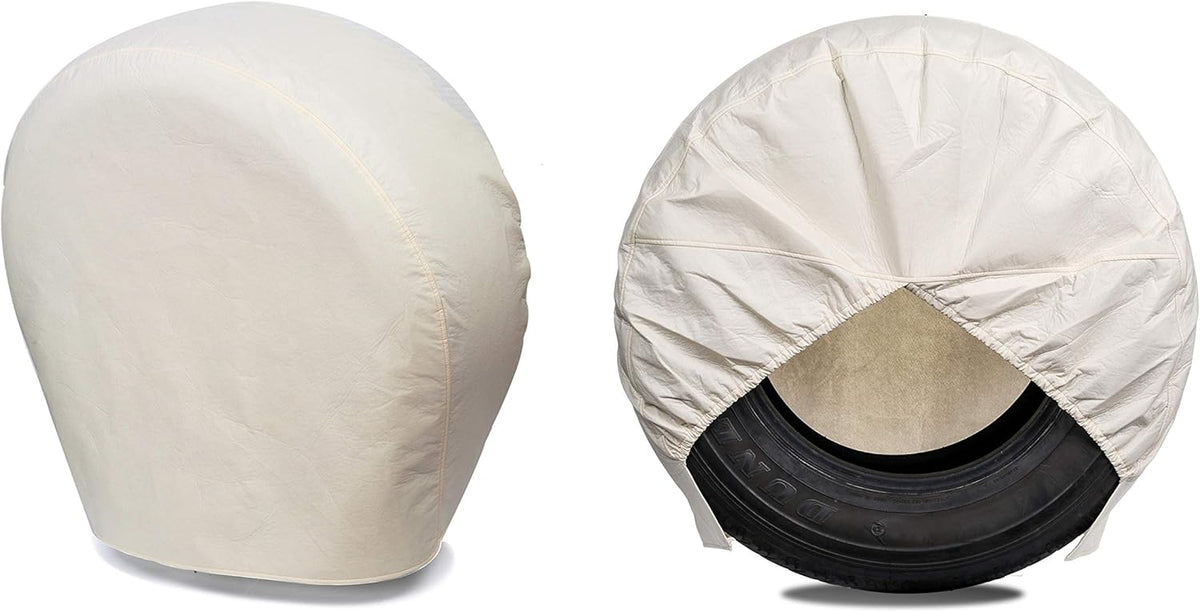 Heavy Duty Thicken Tire Covers for RV Wheel, 4 Pack, for Diameter 27"-29", Charcoal Z770