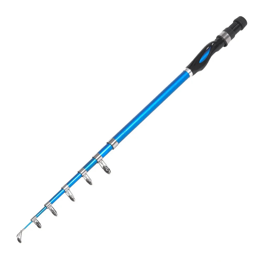 1.5m Telescopic Fishing Rod Reel Set with Storage Bag C231