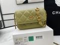 Green Mini Flap Bag V87659