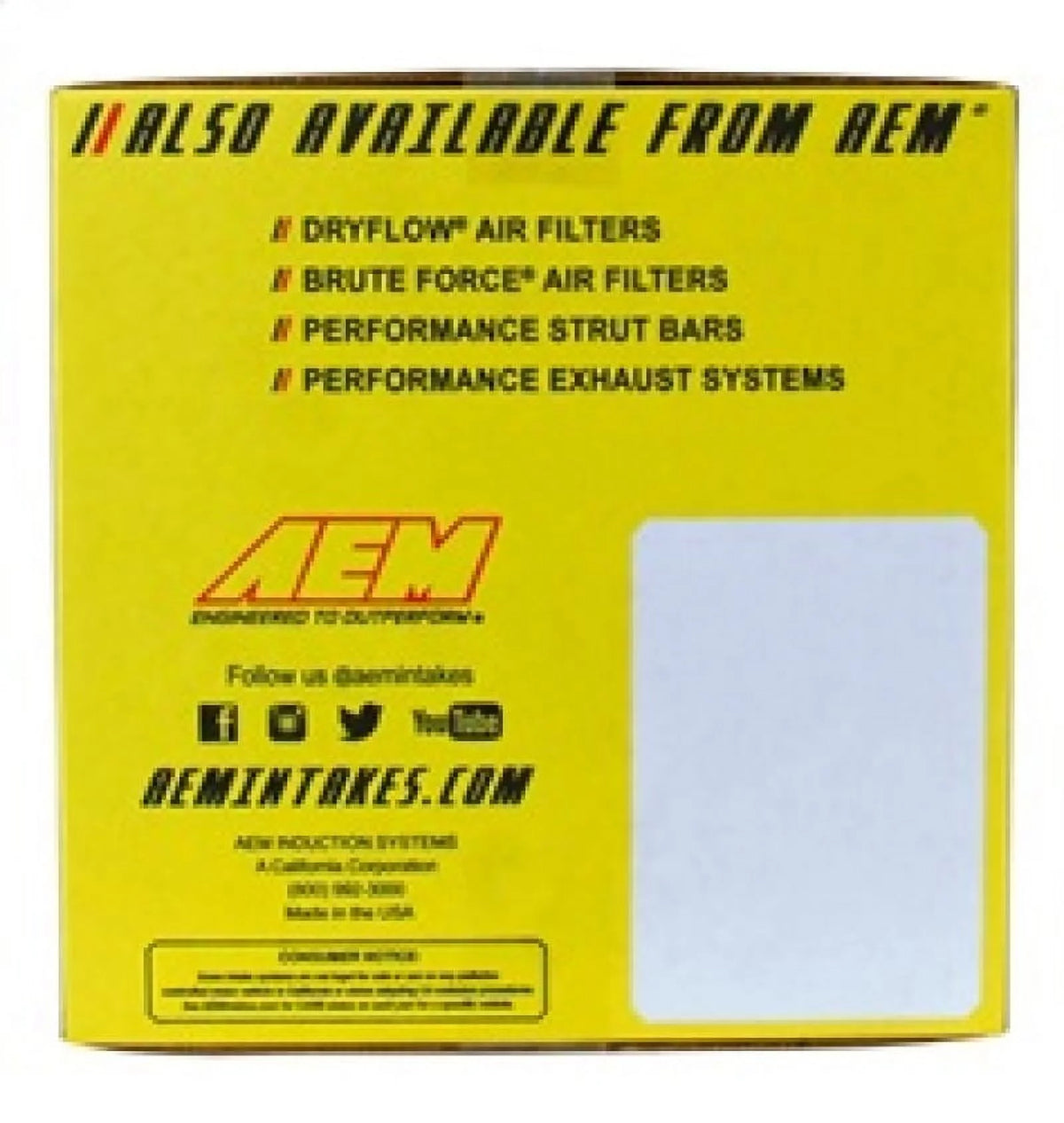 Cold Air Intake System Z62822