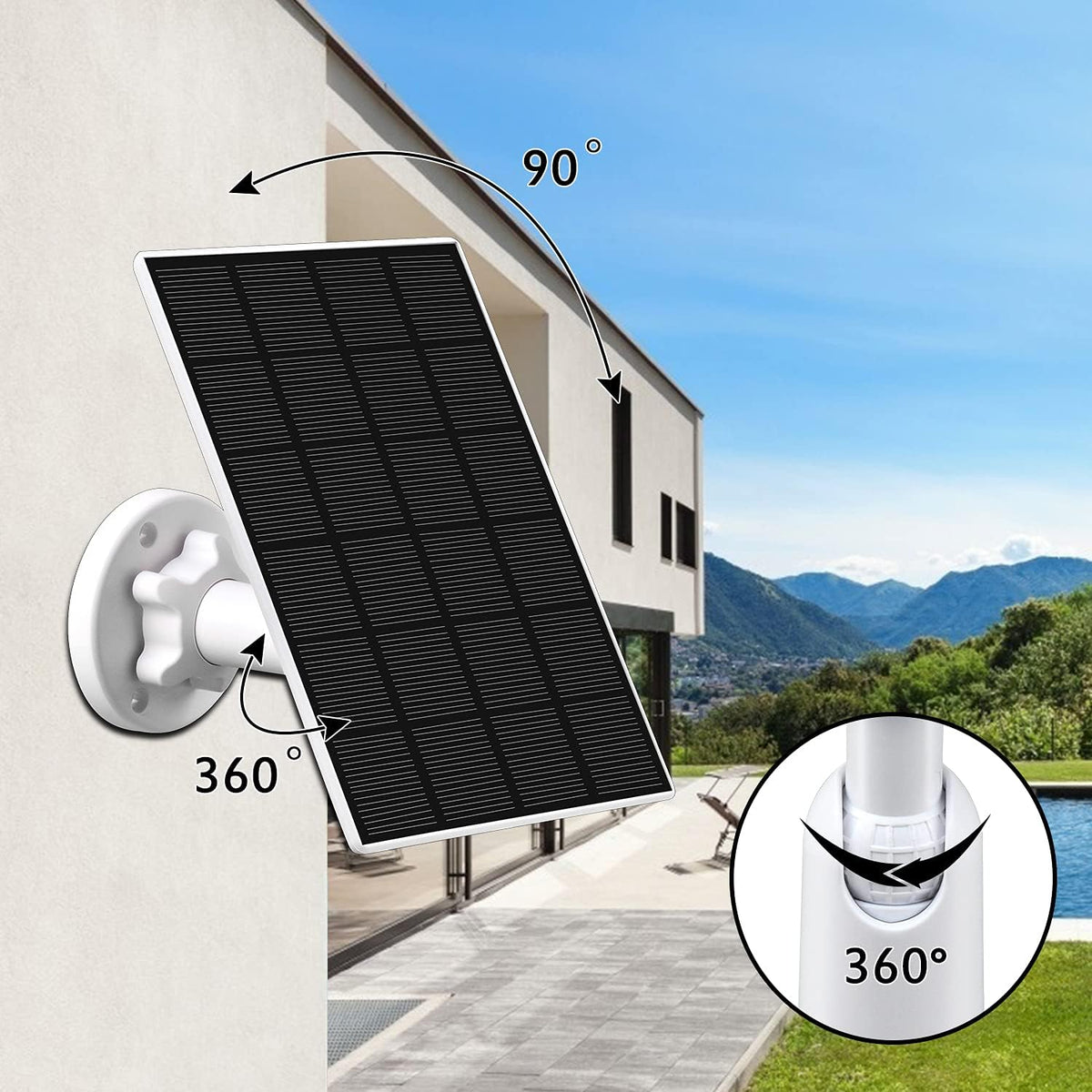Solar Panel Charger 5V 3.5W 2-Pack H6018