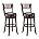 White Swivel Counter Height Barstool 24 Inch Seat Height Set of 1 F560223