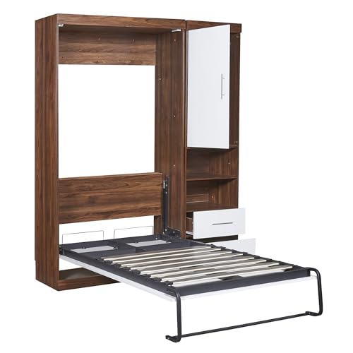 Queen Size Wood Murphy Bed N9706