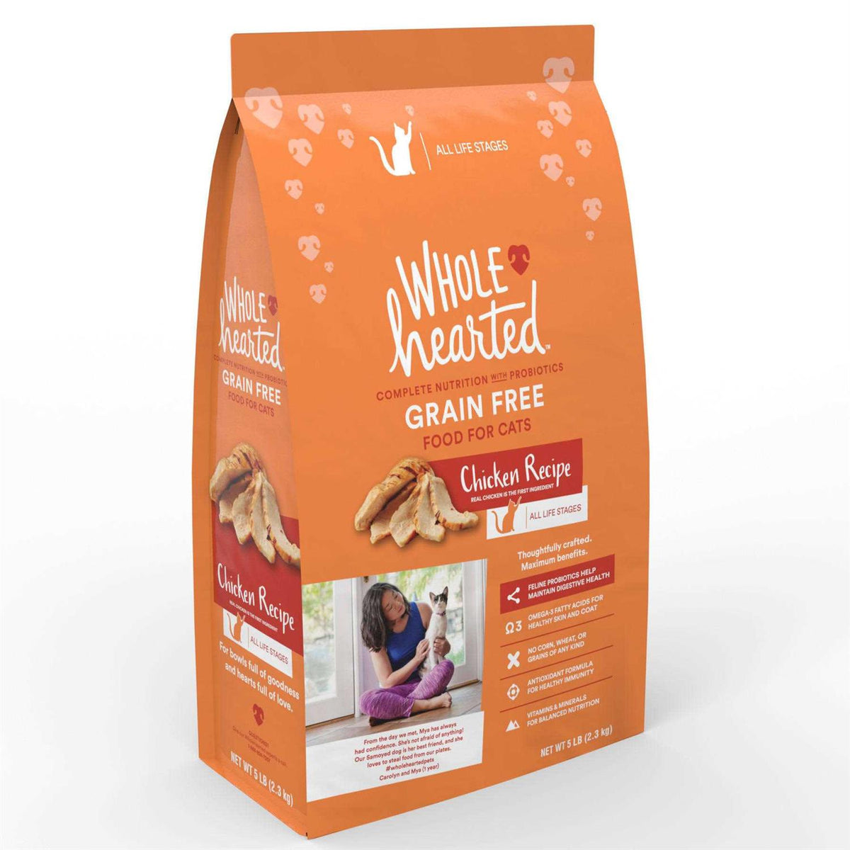 Grain Free Chicken Formula Dry Cat Food F199918