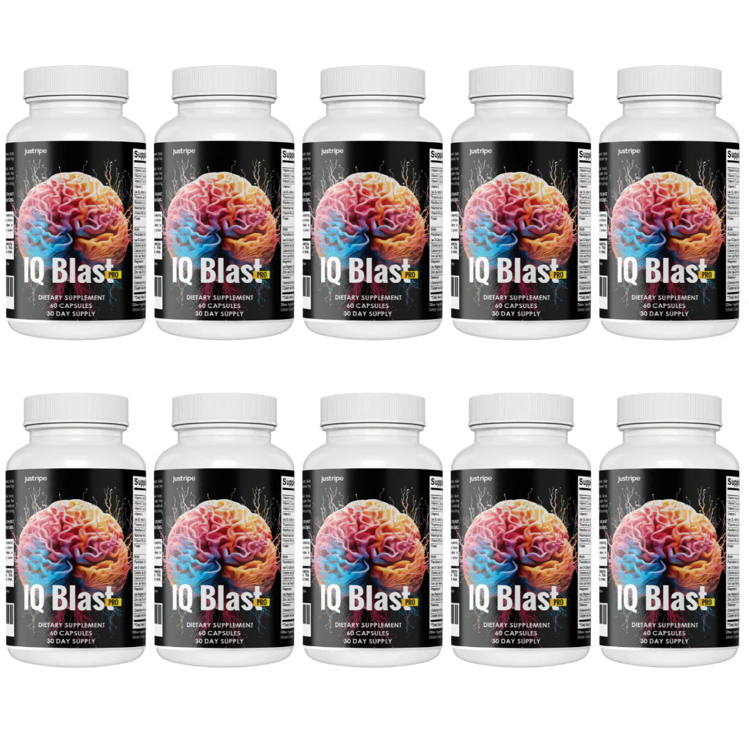 Brain Supplement Pills Capsules 10 Bottles U63572