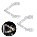Chrome Motorcycle Headlight Mount Bracket Adapter H70336