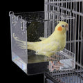 Bird Bath Cage Cleaning Pet Supplies Cockatiel Bird Bathtub with Hanging Hooks Z129833