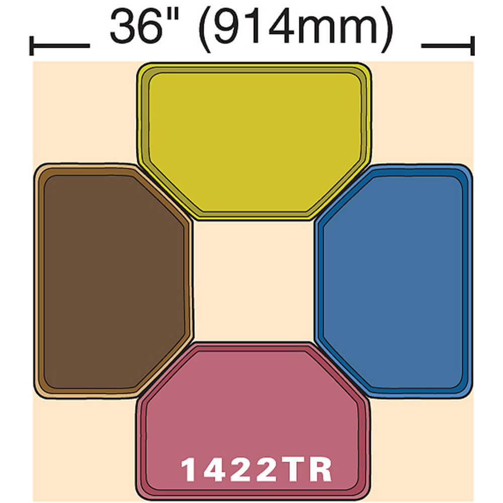 Trapezoid Tray W416060