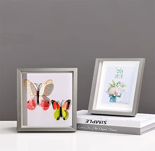 White 4 Pack 5x7 Shadow Box Frame Internal Depth 0.6 inch G4978