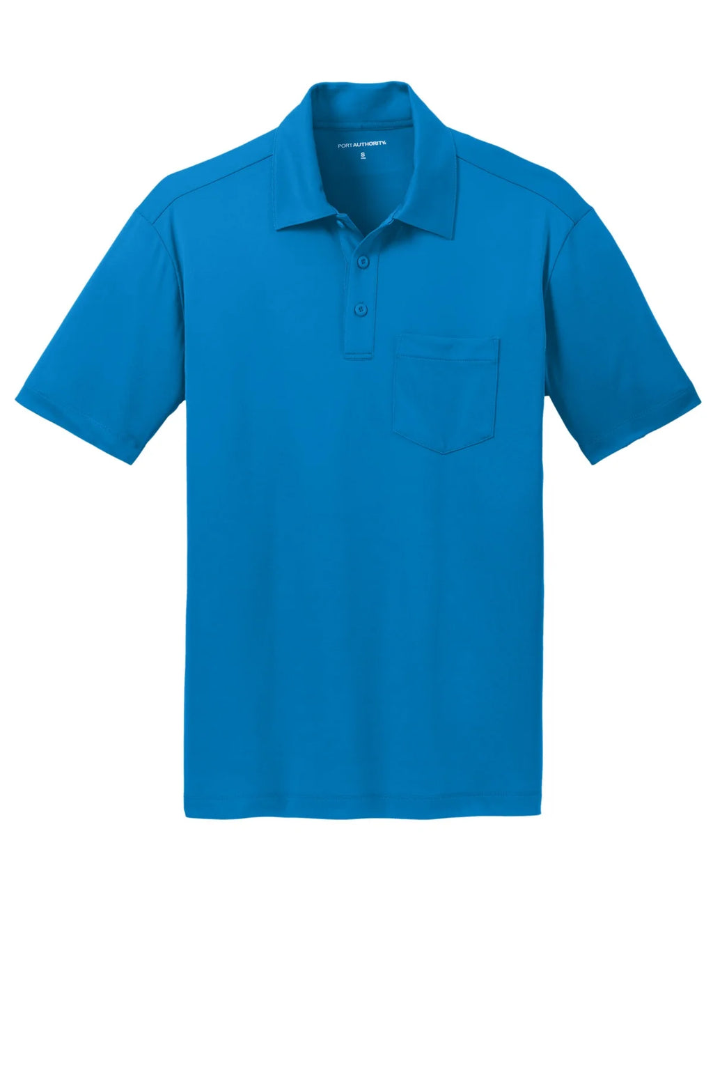 4XL Brilliant Blue Performance Pocket Polo W833142