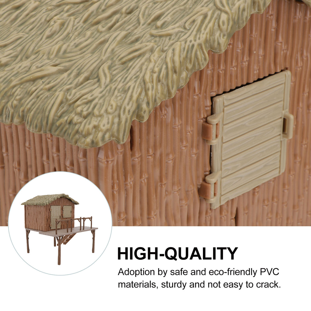 Miniature DIY Farmhouse Model Assembled Educational Toys J5064