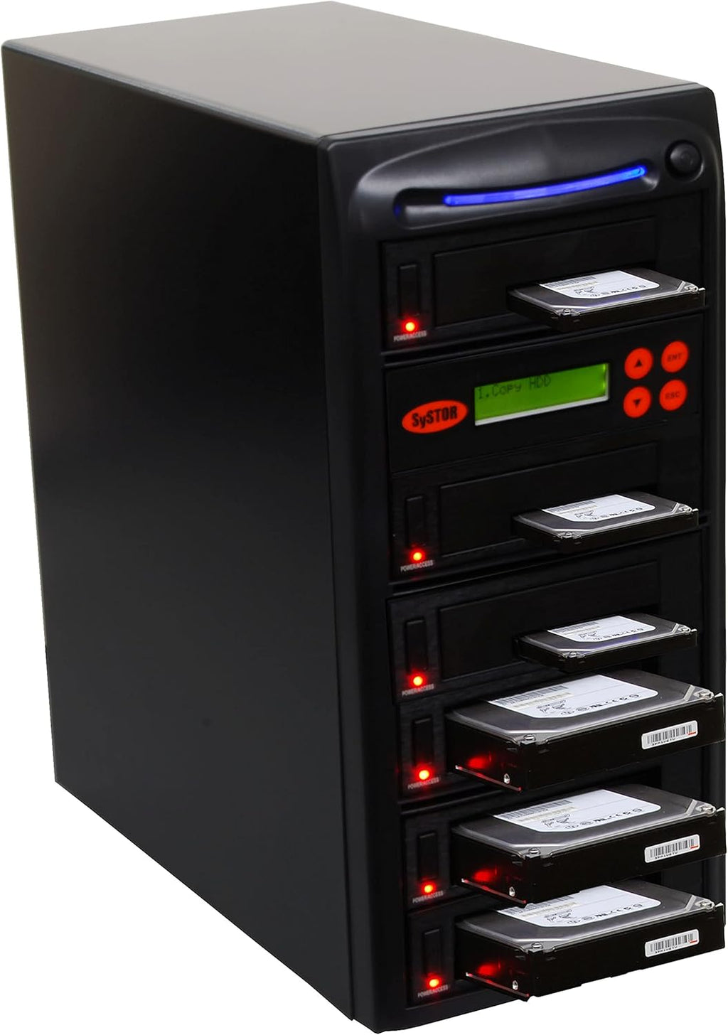 Hard Drive Duplicator for SATA 3.5 Disk & 2.5 Solid State Drives C5332