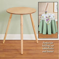 Round Wooden Side Accent Table, Unfinished, 20" Diam x 25 1/2" H W633