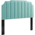 Mint Performance Velvet King/California King Headboard C690724