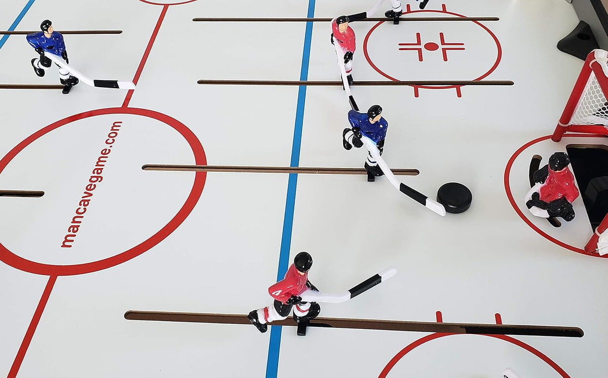 Rod Hockey Game Table with Electronic Scoring G767
