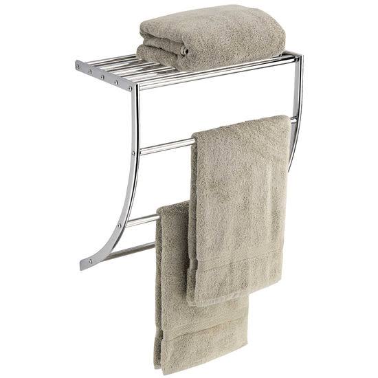 Curved Towel with Shelf I71407