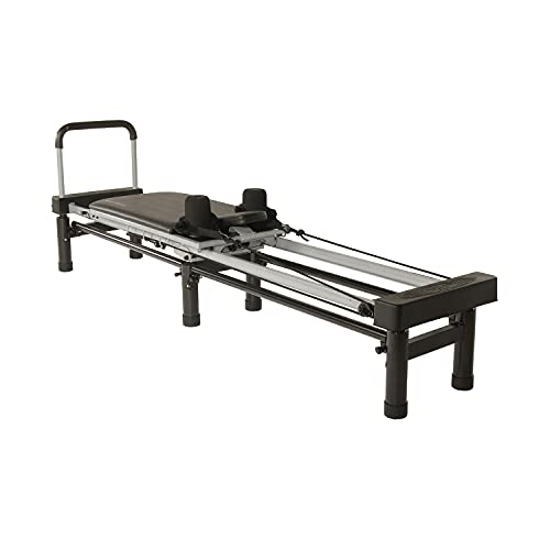 Black Pilates Reformer Workout Machine X13781