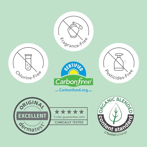 Organic Cotton Cover Pads, Regular Absorbency, Unscented, Ultra Thin Pads with Wings, 56 Total D898726