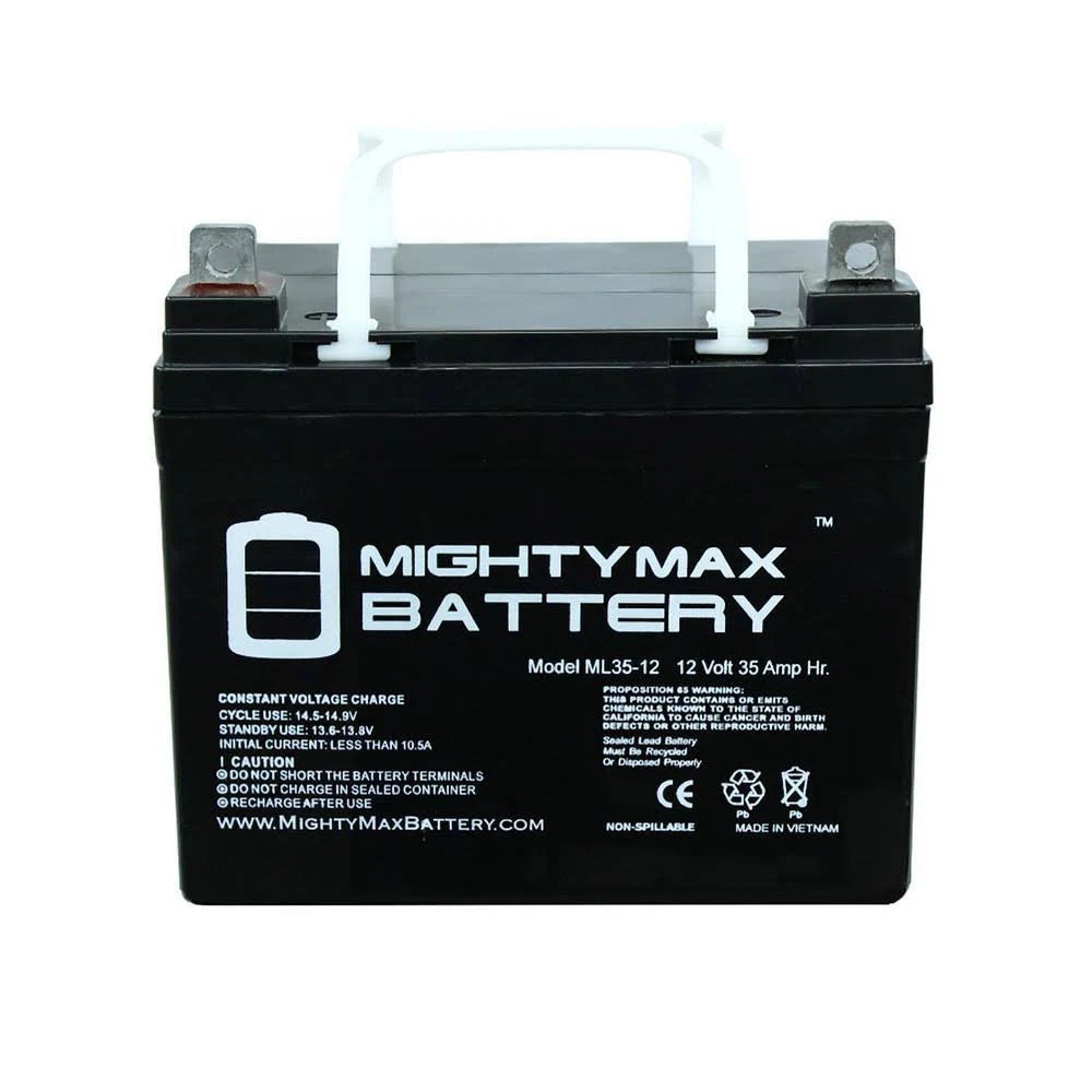 12-Volt 35 Ah SLA AGM Battery 2-Pack N704