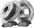 345 mm 6 Lug Brake Disc Rotors + Metallic Brake Pads V246