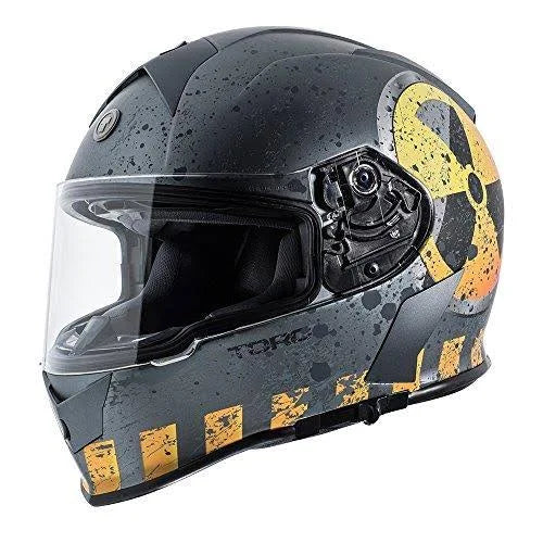 Flat Black Full Face Helmet T687704