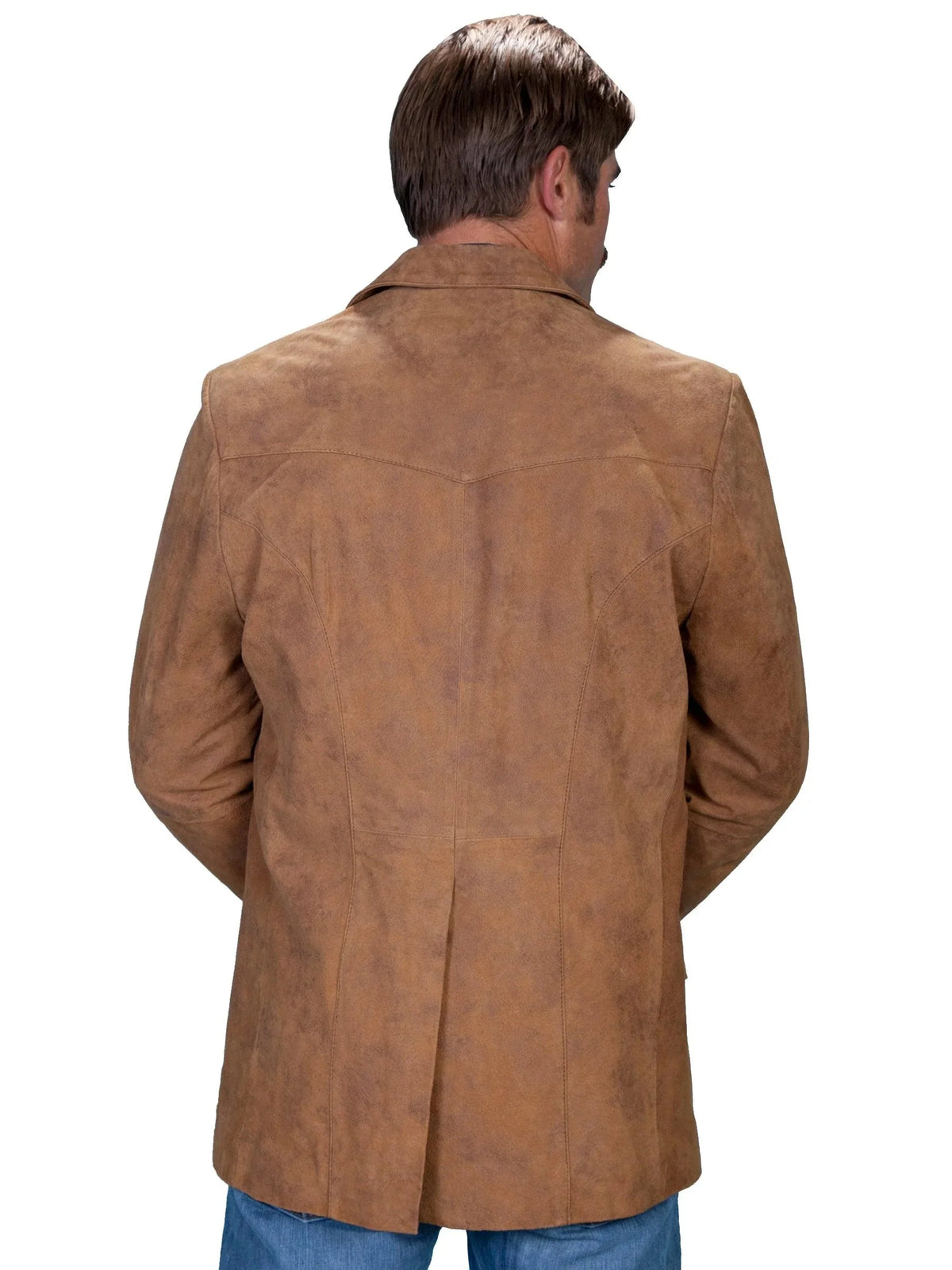 Maple Leather Button Blazer F46382