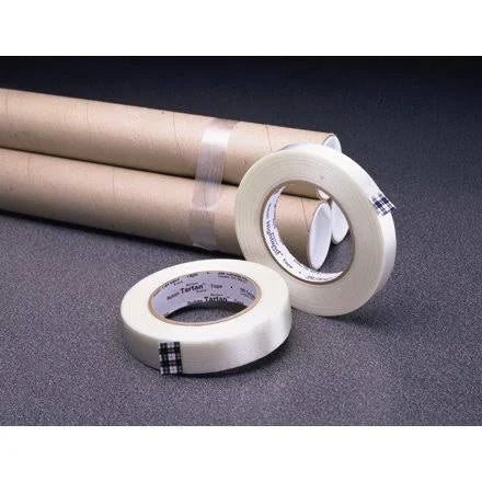 Clear 3/4 inch x 60 yds. Strapping Tape Case of 48 V7130
