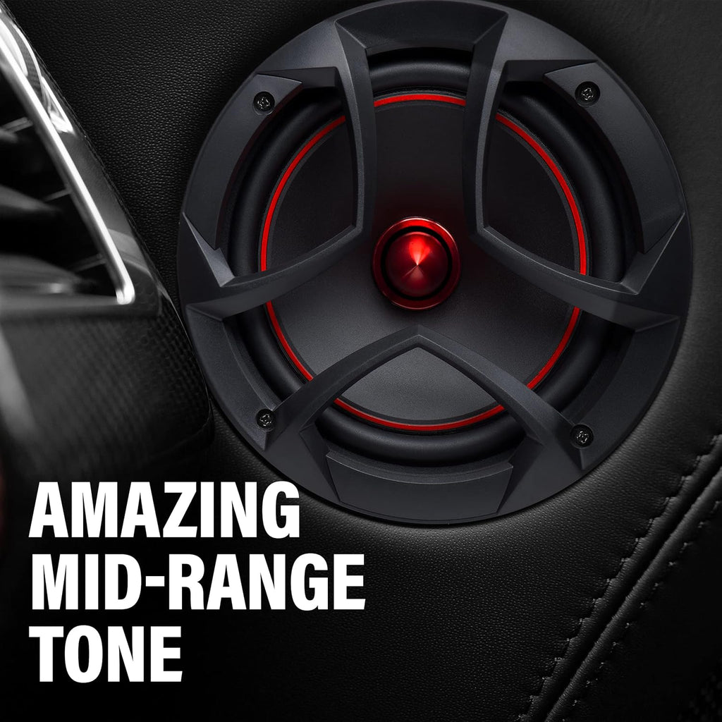 6.5 Inch 2 Way Component Car Speakers, 350 Watts Per Pair M247444