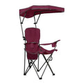 Red/Gray Adjustable Folding Camp Chair X26935