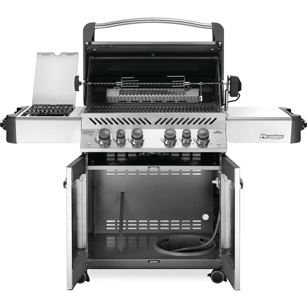 Propane Gas Grill With Infrared Rear Burner And Infrared Side Burner K420046