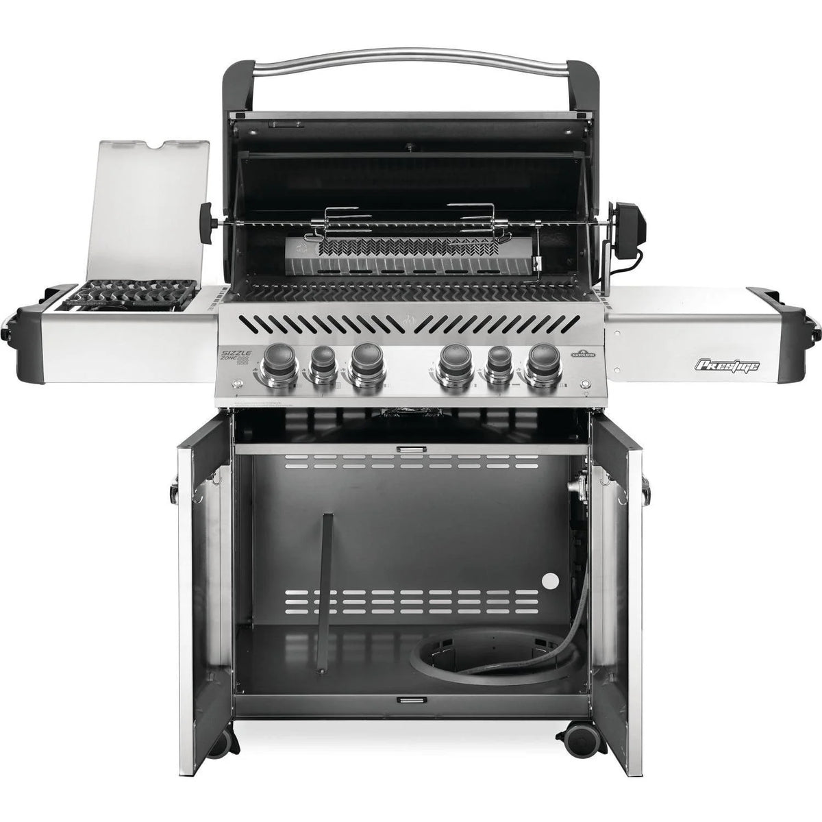 Propane Gas Grill With Infrared Rear Burner And Infrared Side Burner K420046