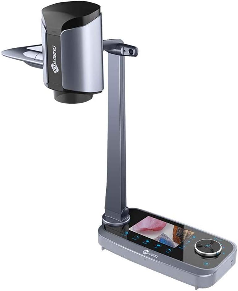 Document Camera with 12X Optical Zoom, 5 LCD Preview Screen I806