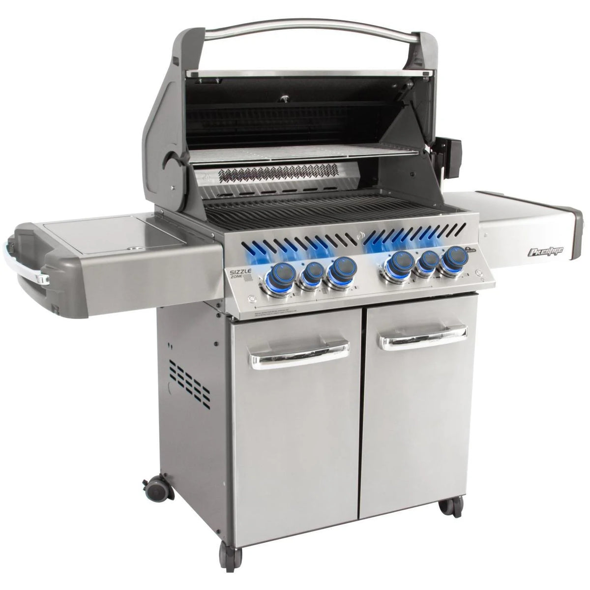 Propane Gas Grill With Infrared Rear Burner And Infrared Side Burner K420046