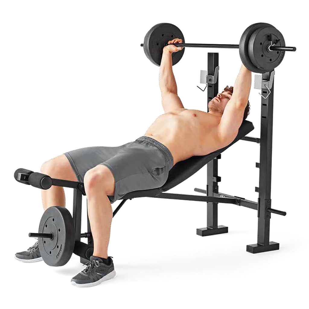 Bench & Rack Combo with Leg Press I206631