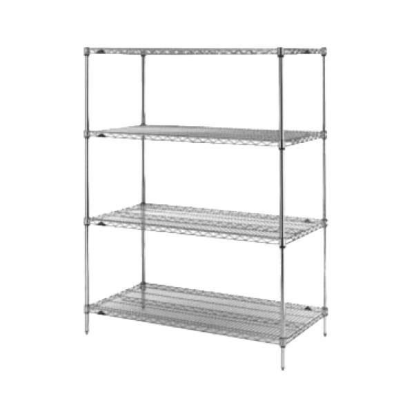 72x22W x 18x22D x 63x22H Wire Shelving Unit K65585