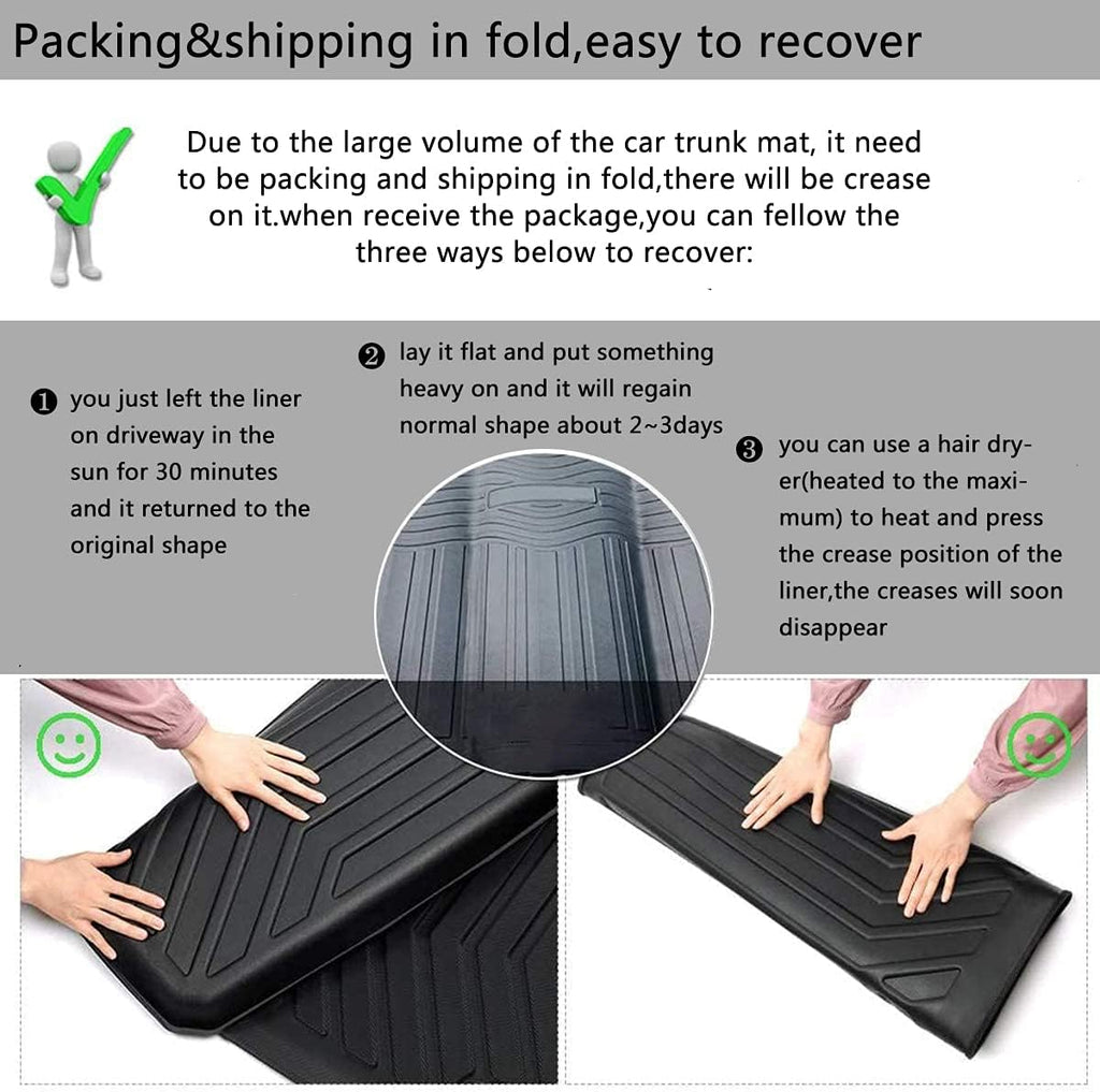 Cargo Liner Floor Mats for Jeep Wrangler JL 4 Door E981546